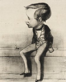 Estancelin, 1849. Creator: Honore Daumier.