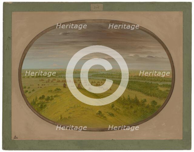 Fort Union, 1861/1869. Creator: George Catlin.