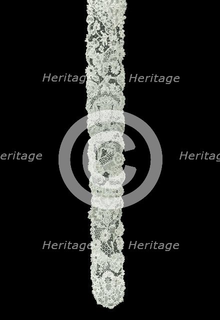 Pair of Lappets (Joined), France, 1720s/30s. Creator: Unknown.