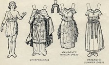 'The Gallery of Historic Costume: What The Britons and Romans Used To Wear', c1934. Artist: Unknown.