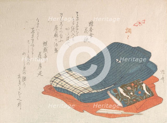 Bed-clothing. Creator: Shinsai.