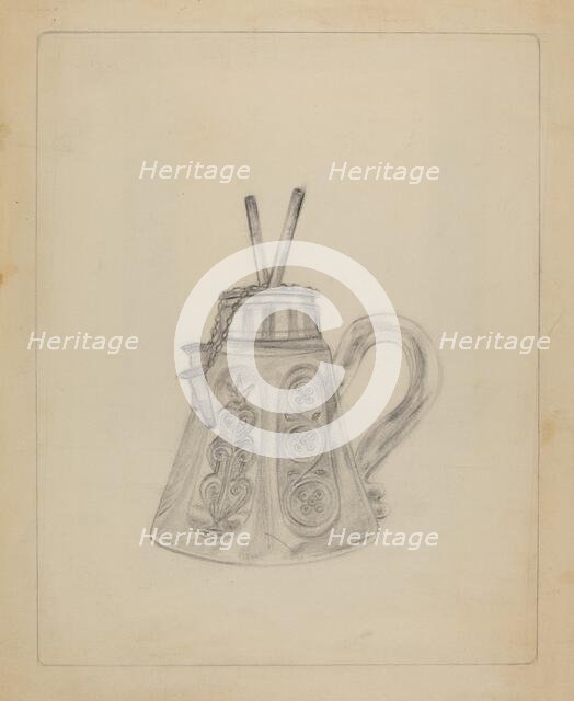 Lamp, 1935/1942. Creator: Unknown.