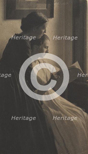 The Readers, 1897. Creator: Clarence H. White (American, 1871-1925).