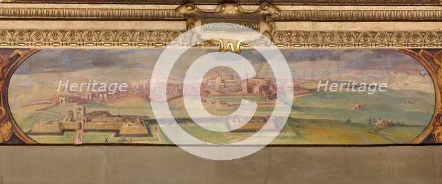 View of Siena, 1557-1558. Artist: Vasari, Giorgio (1511-1574)