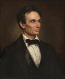 Abraham Lincoln, 1860. Creator: George Peter Alexander Healy.