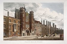 View of the front of St James's Palace, Westminster, London, 1812. Artist: Anon