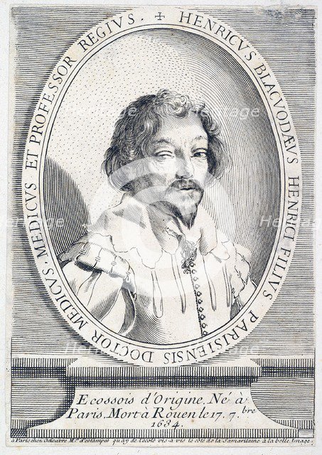Portrait of Henry Blackwood, died 1634, pub. 1755-65 (engraving), 1755. Creator: French School (18th Century).