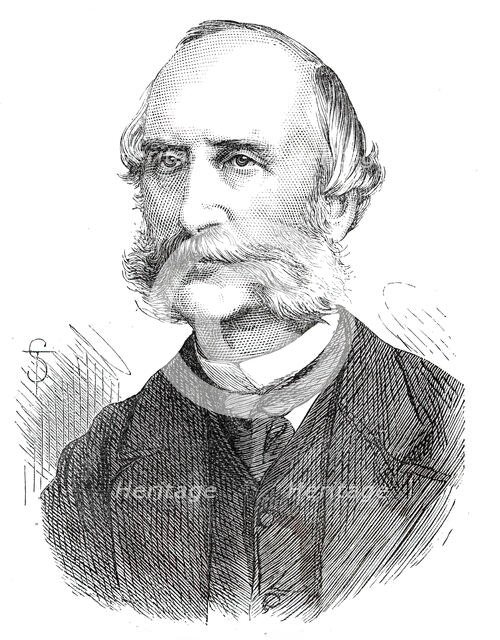 The late Dr. Parkes, Army Medical School, 1876. Creator: Unknown.