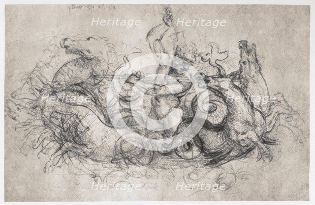 'Neptune', c1504. Artist: Leonardo da Vinci