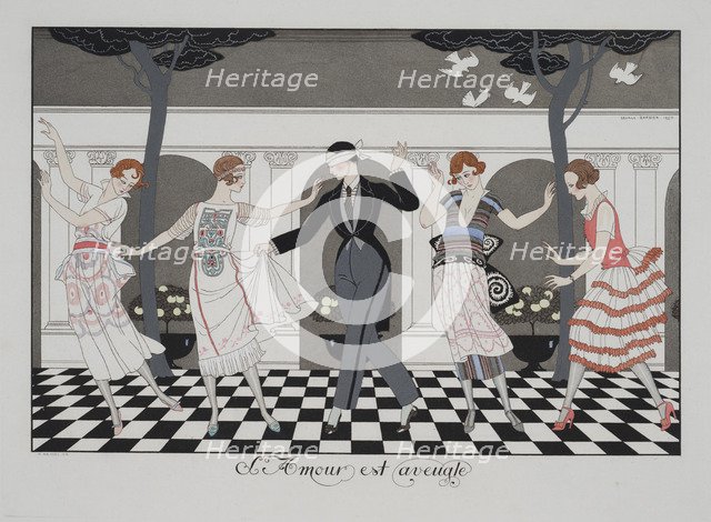 L'Amour est aveugle (Love is blind) , 1920.