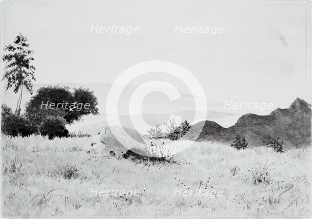 Blue Mountains, 1888. Creator: Louis Michel Eilshemius.