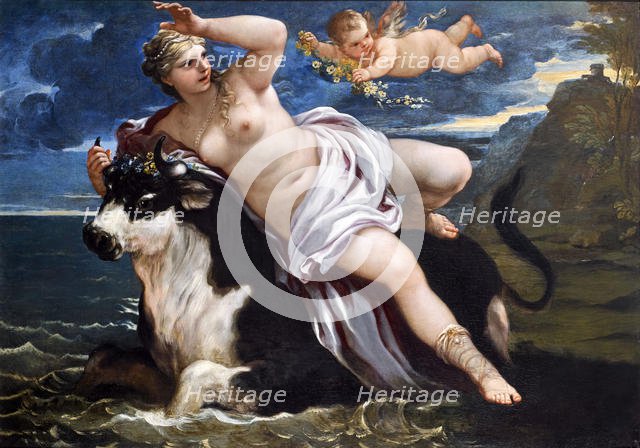 The Rape of Europa. Creator: Giordano, Luca (1632-1705).