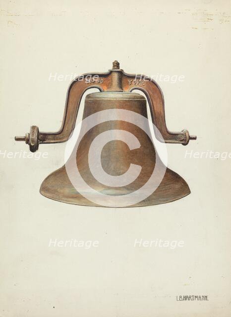 Church Bell, 1935/1942. Creator: L. B. Hartman.
