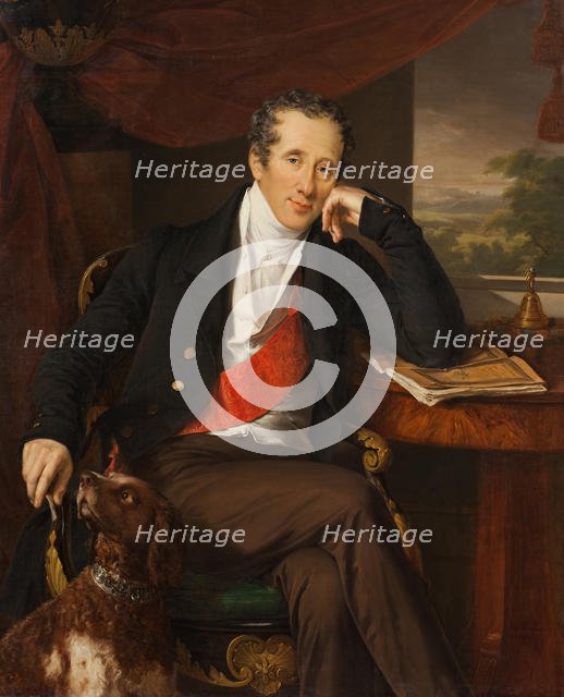 Portrait of Count Nikita Petrovich Panin (1770-1837), 1830s. Creator: Tropinin, Vasili Andreyevich (1776-1857).