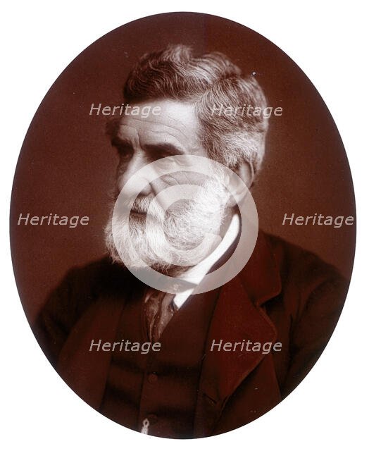 Hormuzd Rassam, explorer and archaeologist, 1881. Creator: Lock & Whitfield.