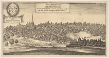 The Prospect of Bermingham, from Ravenshurst (neere London-road) on the South-east part..., 1625-77. Creator: Wenceslaus Hollar.