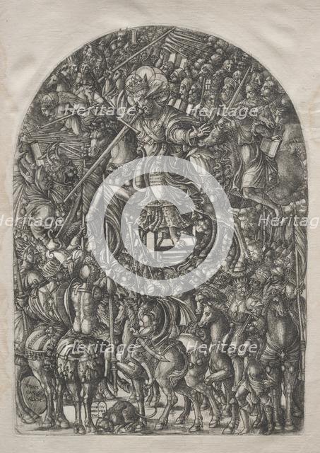 The Apocalypse: Christ Mounted on a White Horse, 1546-1556. Creator: Jean Duvet (French, 1485-1561).