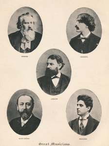 'Great Musicians - Plate VII.', 1895. Artist: Unknown.
