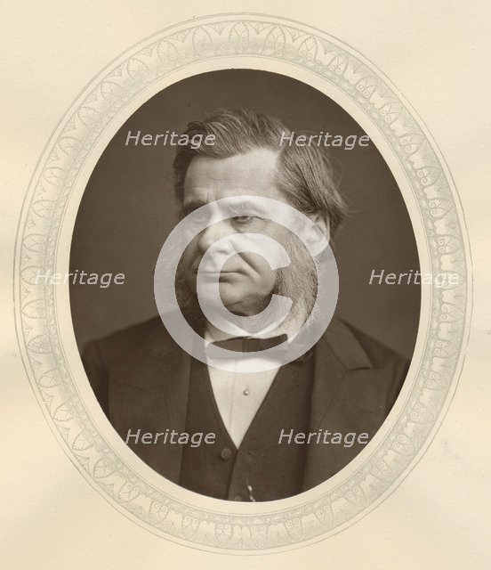 Thomas, Henry Huxley, English biologist, 1877. Artist: Lock & Whitfield