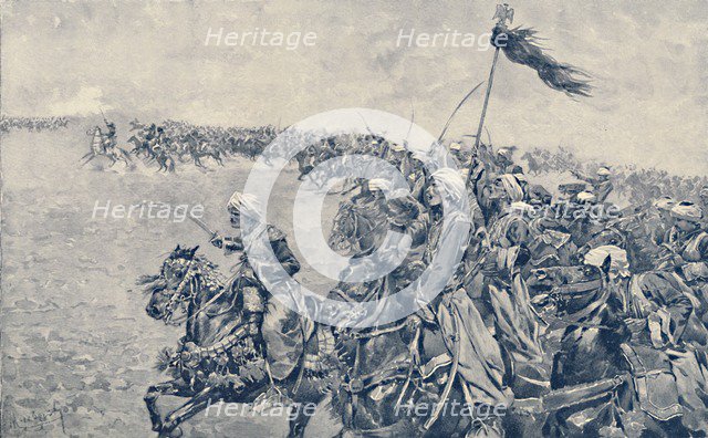 'Charge of the Mamelukes at the Battle of Austerlitz', 1896. Artist: Unknown.