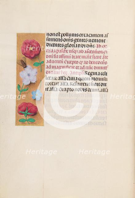 Hours of Queen Isabella the Catholic, Queen of Spain: Fol. 166v, c. 1500. Creator: Master of the First Prayerbook of Maximillian (Flemish, c. 1444-1519); Associates, and.