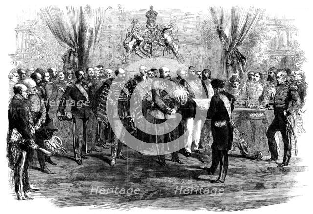 The Award of Prizes at the International Exhibition..., 1862. Creator: Unknown.