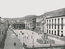 Plaza de la Candelaria, Santa Cruz de Tenerife, Canaries, Spain, 1895.  Creator: Unknown.