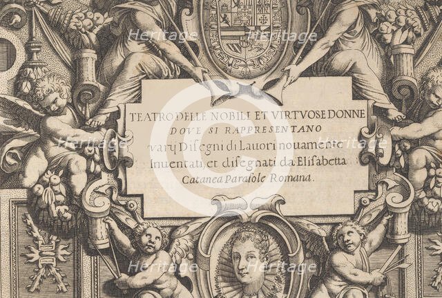 Teatro delle Nobili et Virtuose Donne..., 1616. Creator: Isabella Catanea Parasole.