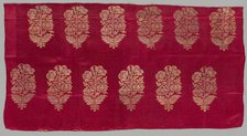 Brocade, 1700s - 1800s. Creator: Unknown.