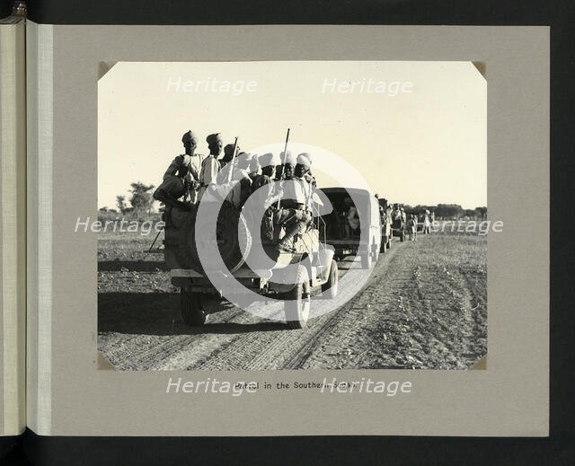 Patrol in the Southern Sudan, 1964. Creators: Colonial Office, Unknown.