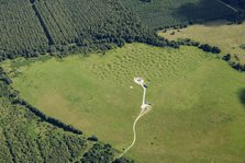 Grimes Graves, a Neolithic flint mining complex, Thetford Forest, Norfolk, 2023. Creator: Damian Grady.