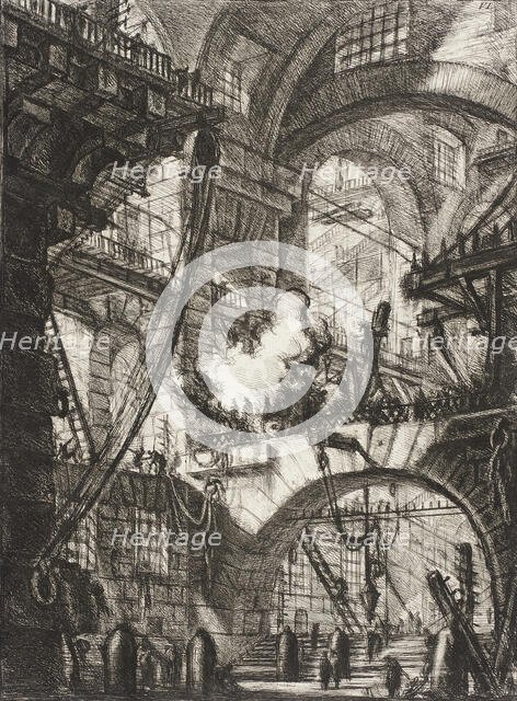 The Smoking Fire, 1761. Creator: Giovanni Battista Piranesi.
