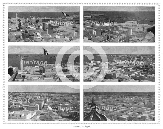 ''Panorama de Tripoli; Le Nord-Est Africain', 1914. Creator: Unknown.
