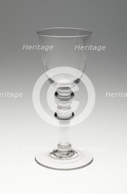 Wine Glass, England, c. 1795. Creator: Unknown.