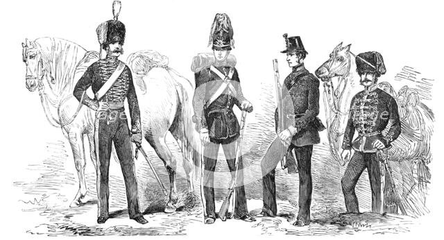 New Dresses for the Artillery, 1854. Creator: Unknown.