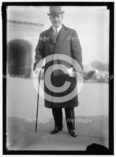 Nicholas Longworth, between 1913 and 1917. Creator: Harris & Ewing.