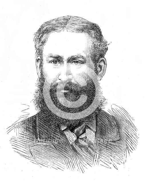 Mr. Dixon-Hartland, the new M.P. for Evesham, 1881. Creator: Unknown.