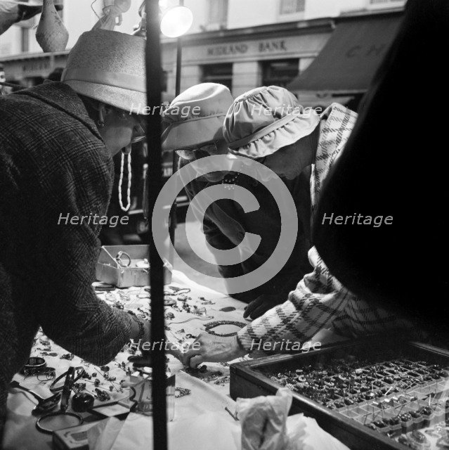 Market stall, Portobello Road, Kensington, London, 1962-1964. Artist: John Gay