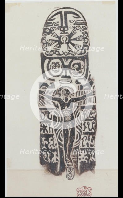 Christ on the Cross, 1926., 1926. Creator: Paul Gauguin.