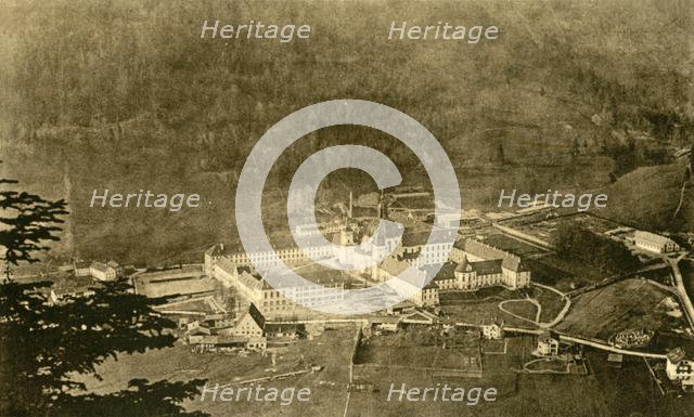 Ettal Abbey from the north slope, Bavaria, Germany, c1922.  Creator: Unknown.