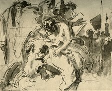 'The Sacrifice of Iphigenia', c1757, (1928). Artist: Giovanni Battista Tiepolo.