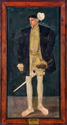 Portrait of Johann V (Hanns) of Liechtenstein. Creator: Anonymous.