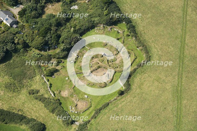 Carn Euny, Sancreed, Cornwall, 2016. Creator: Damian Grady.