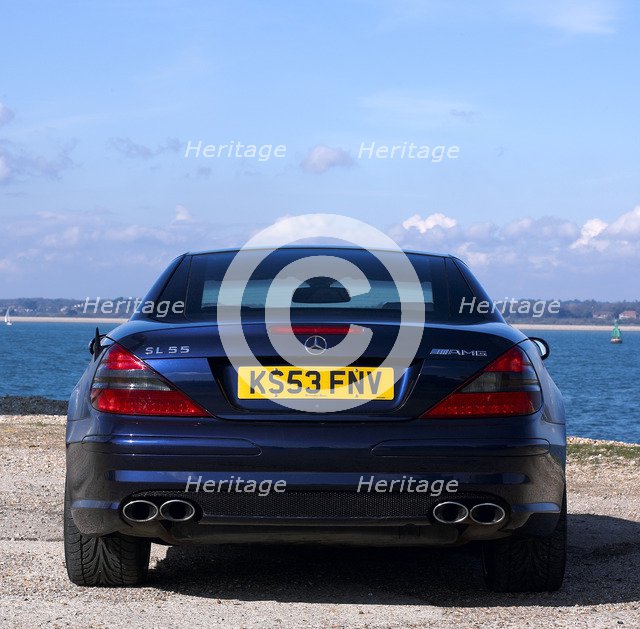 2003 Mercedes Benz SL55 AMG. Artist: Unknown.