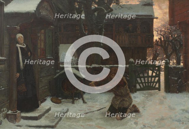 The Prodigal Son, 1885. Creator: Georg von Rosen.