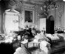 Boudoir in the Mansion House, City of London, c1897. Artist: Alfred Newton & Sons