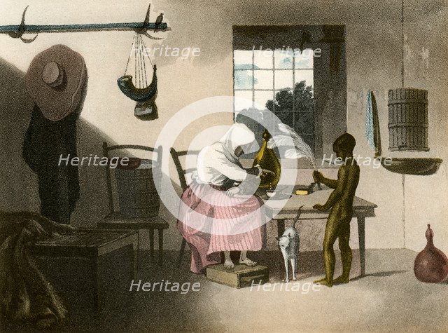 'The Boer Farmer's Wife', 1931. Artist: Unknown