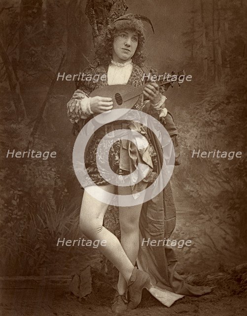 Grace Hawthorne, American actress, 1888.  Artist: Ernest Barraud