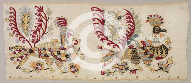 Panel, Probably from a Skirt, 1800s. Creator: Unknown.