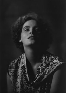 Miss Greta Garbo, portrait photograph, 1925 July 27. Creator: Arnold Genthe.